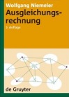 Buchcover W. Niemeier: Ausgleichsrechnung: statistische Auswertemethoden