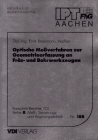 Buchcover E. Broermann: Optische Messverfahren zur Geometrieerfassung an Fräs- und Bohrwerkzeugen