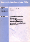 Buchcover P. Sowa: Optoelektronische Sensoren zur hochgenauen Abstandmessung spanend bearbeiteter Werkstücke