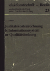 Buchcover A. Hahner: Qualitätskostenrechnung als Informationssystem zur Qualitätslenkung