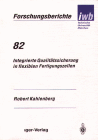 Buchcover R. Kahlenberg: Integrierte Qualitätssicherung in flexiblen Fertigungszellen
