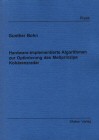 Buchcover G. Bohn: Hardware-implementierte Algorithmen zur Optimierung des Meßprinzips Kohärenzradar