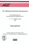 Buchcover H. Röck: XV. Messtechnisches Symposium - des Arbeitskreises der Hochschullehrer für Messtechnik e.V.