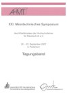 Buchcover B. Henning: XXI. Messtechnisches Symposium des Arbeitskreises der Hochschullehrer für Messtechnik e. V.