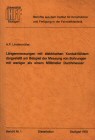 Buchcover P. Lindenmüller: Längenmessung mit elektrischen Kontaktfühlern dargestellt am Beispiel der Messung von Bohrungen mit weniger als einem Millimeter Durchmesser