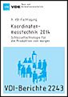 Buchcover: VDI-Berichte 2243 - Koordinatenmesstechnik 2014