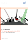 Buchcover: VDI-Berichte 2440 - Verzahnungsmesstechnik 2024