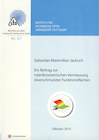 Buchcover S. M. Jackisch: Ein Beitrag zur interferometrischen Vermessung ölverschmutzter Funktionsflächen