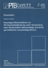 Buchcover: Neuartiges Messverfahren zur 3D-Gewindekalibrierung unter Verwendung einer flächenhaften Messstrategie und eines ganzheitlichen Auswertealogorithmus