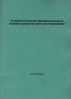 Buchcover A. Fürst: Prozeßintermittierende Werkstückmessung auf numerisch gesteuerten Bohr- und Fräsmaschinen