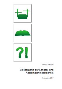 Bild Buchcover Bibliographie zur Längen- und Koordinatenmesstechnik